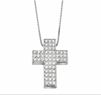 Collar Mujer in Oro Diamante CROCESG/3